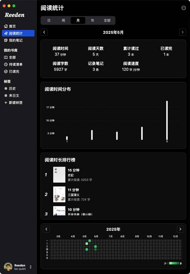 Reeden:跨平台 AI 电子书阅读器 2 Reeden:跨平台 AI 电子书阅读器