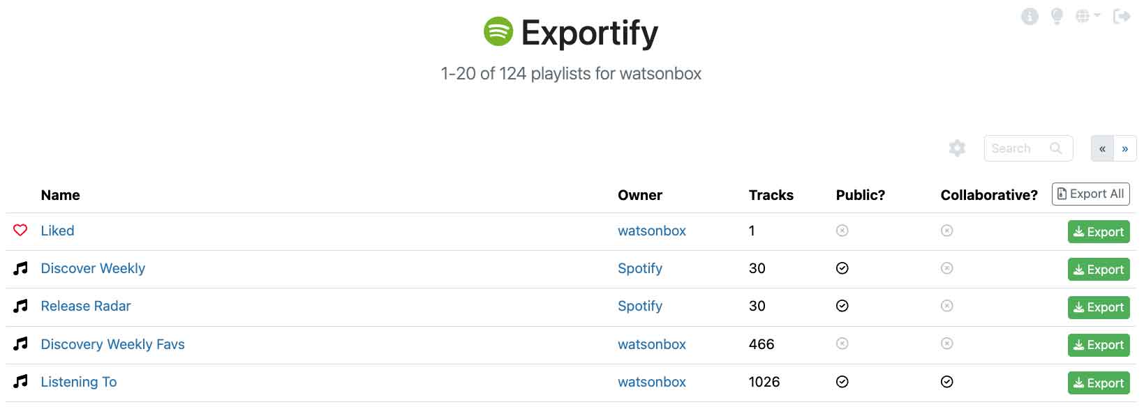 Exportify:Spotify播放列表一键导出工具 轻松备份你的音乐收藏 1 Exportify:Spotify播放列表一键导出工具 轻松备份你的音乐收藏