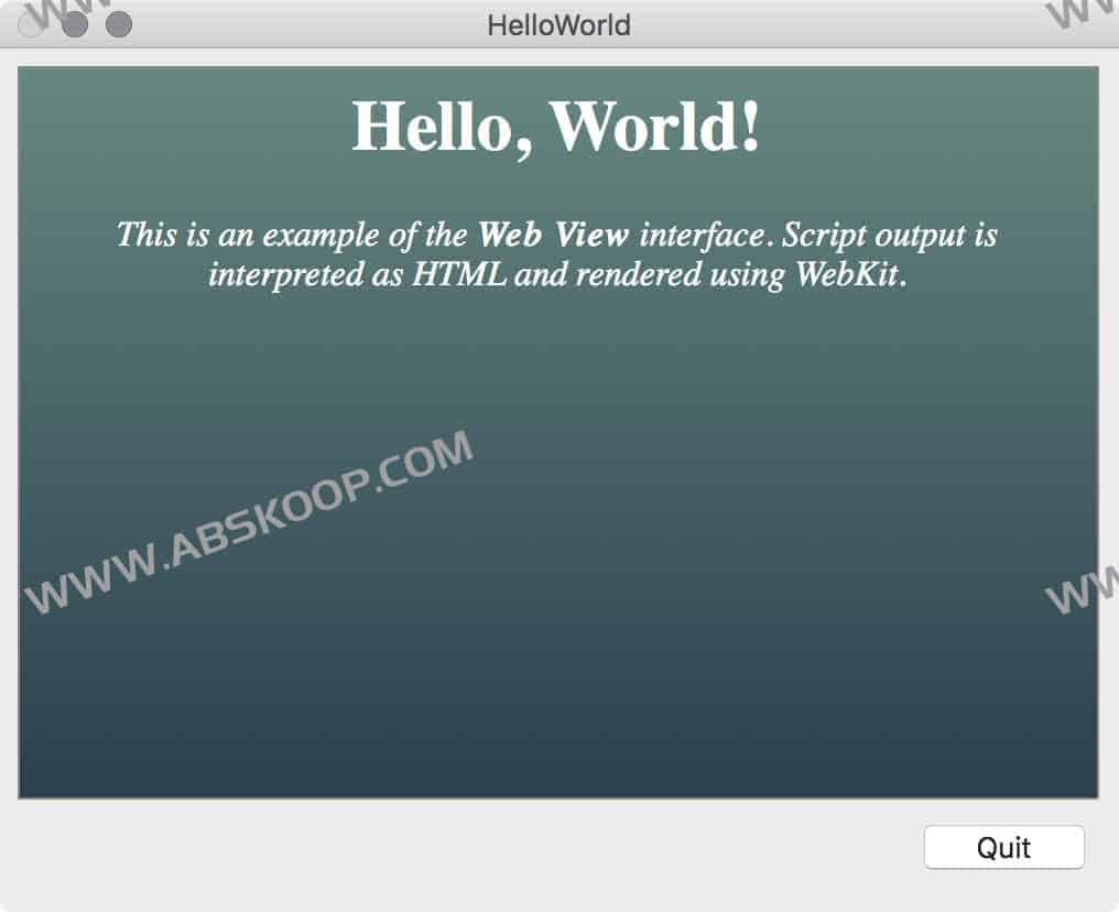 Platypus:将命令行脚本一键打包为原生 macOS 应用的开发者神器 2 Platypus:将命令行脚本一键打包为原生 macOS 应用的开发者神器