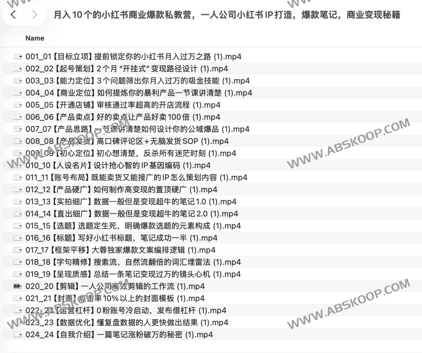 月入10个的小红书商业爆款私教营,一人公司小红书IP打造,爆款笔记,商业变现秘籍 1 月入10个的小红书商业爆款私教营,一人公司小红书IP打造,爆款笔记,商业变现秘籍