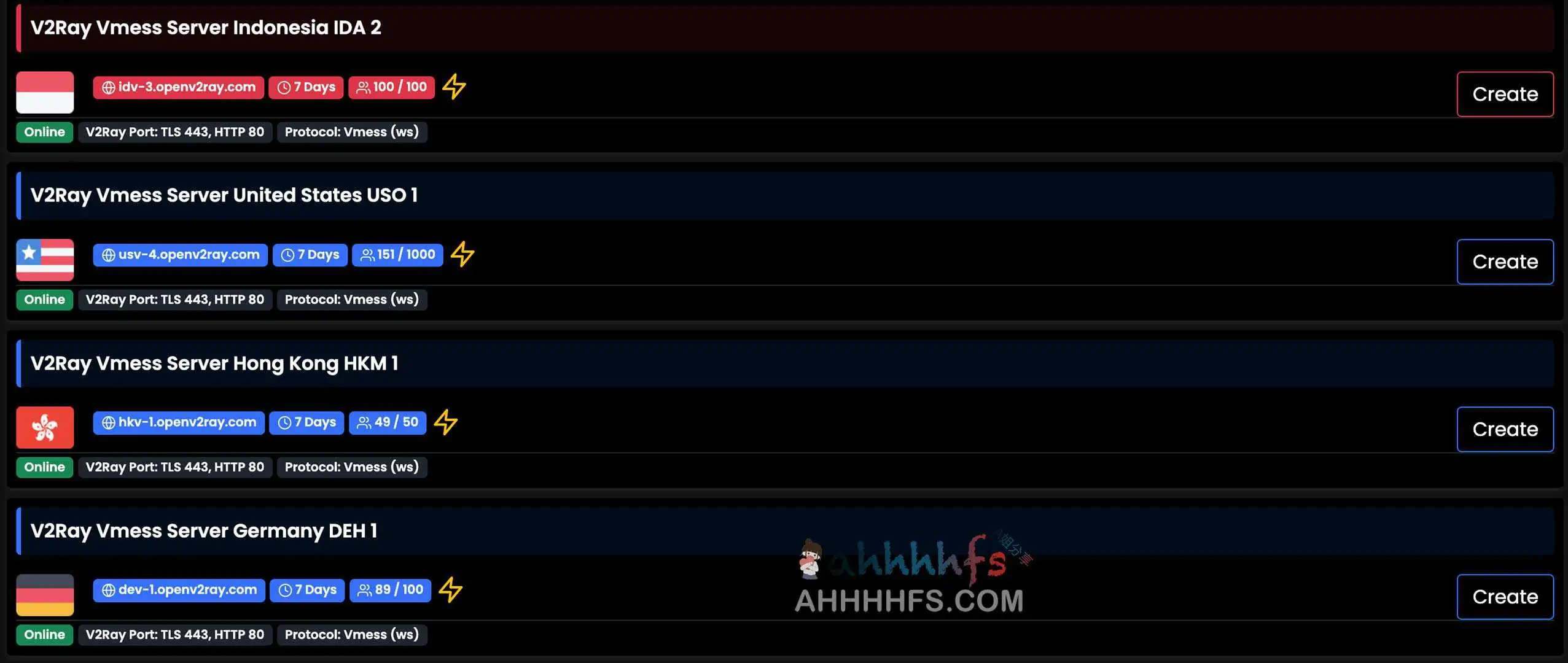 一个提供免费xx的网站