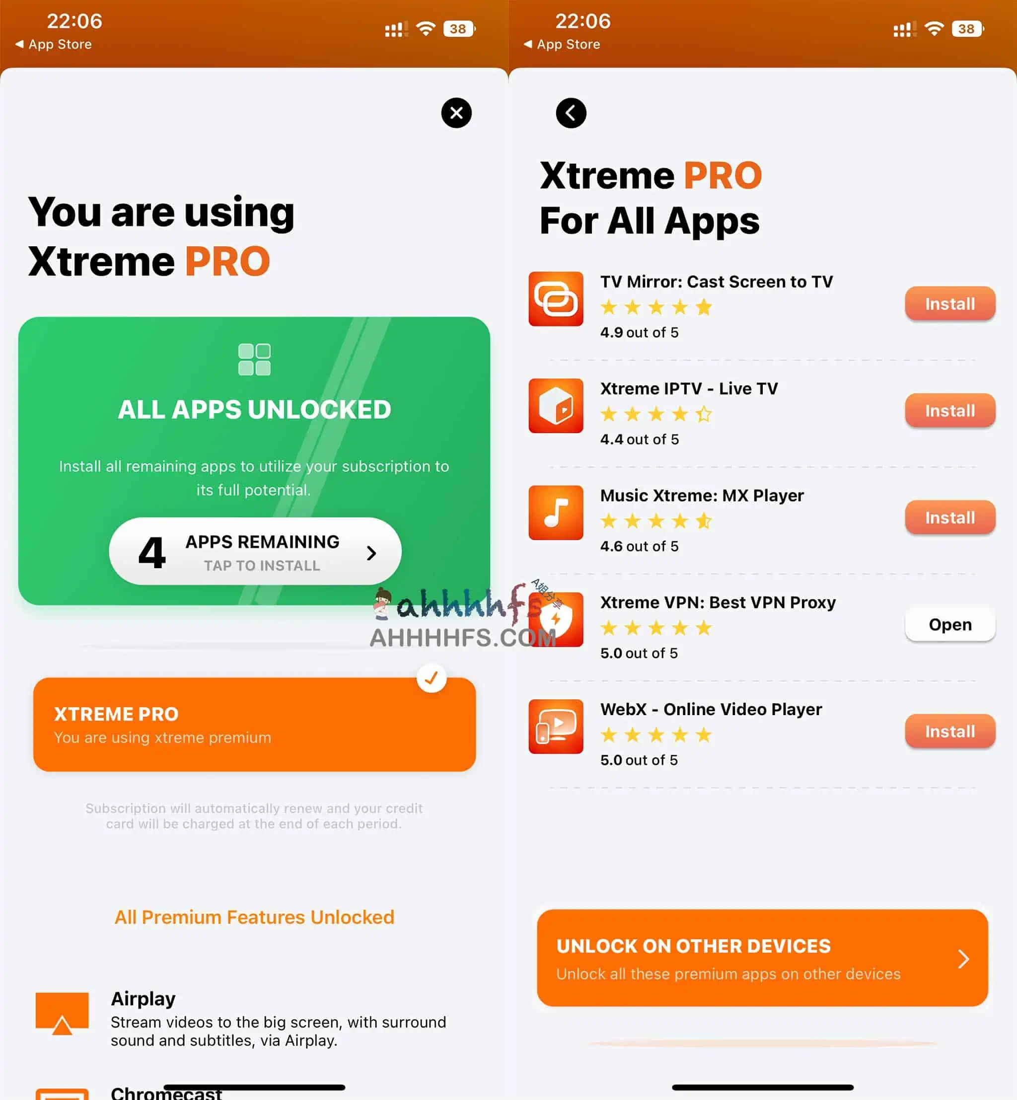 白嫖PlayerXtreme视频播放器内购，省下$79.99