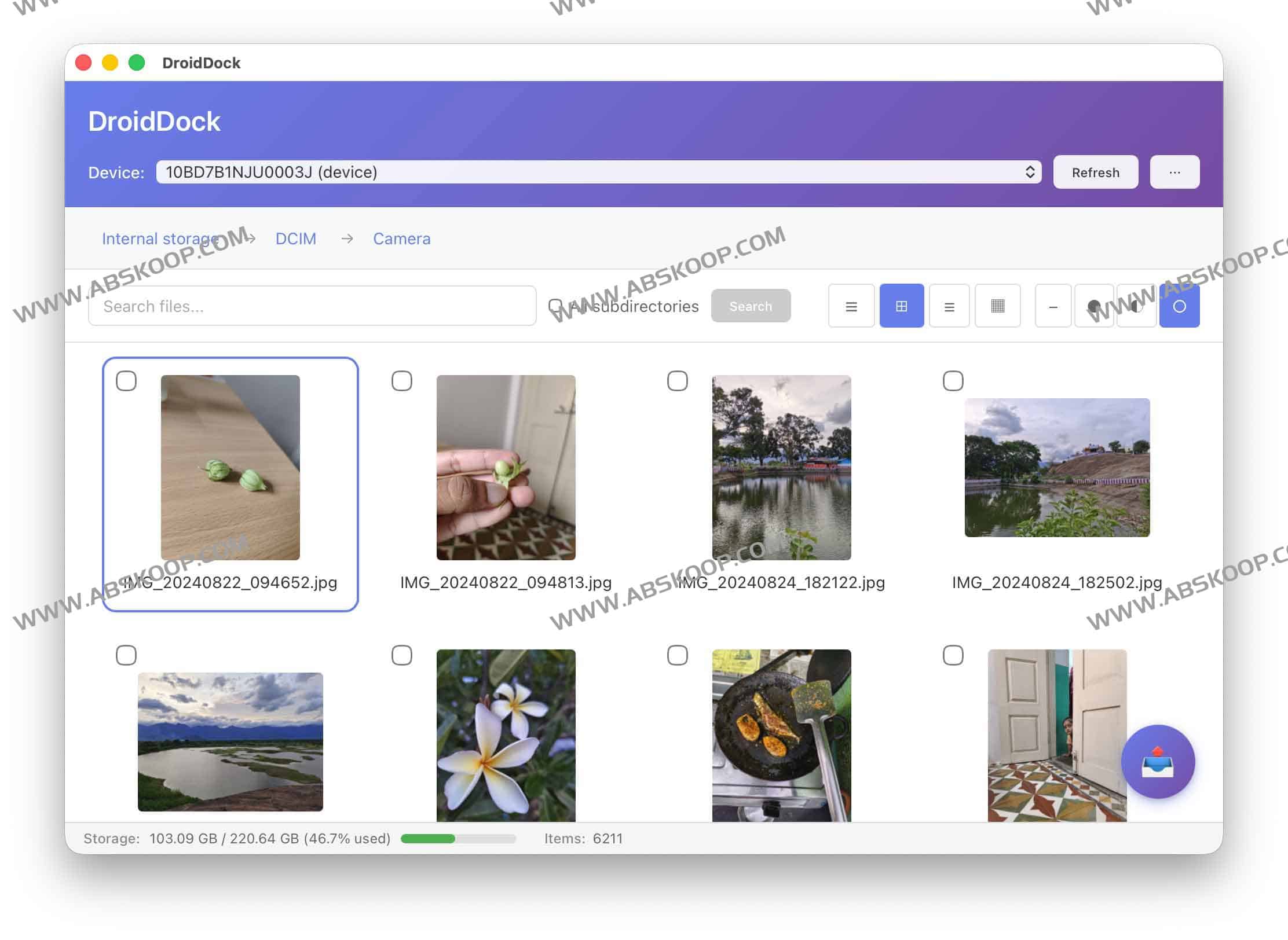 DroidDock:在 macOS 上浏览 Android 文件的轻量级 ADB 文件管理器 2 DroidDock:在 macOS 上浏览 Android 文件的轻量级 ADB 文件管理器