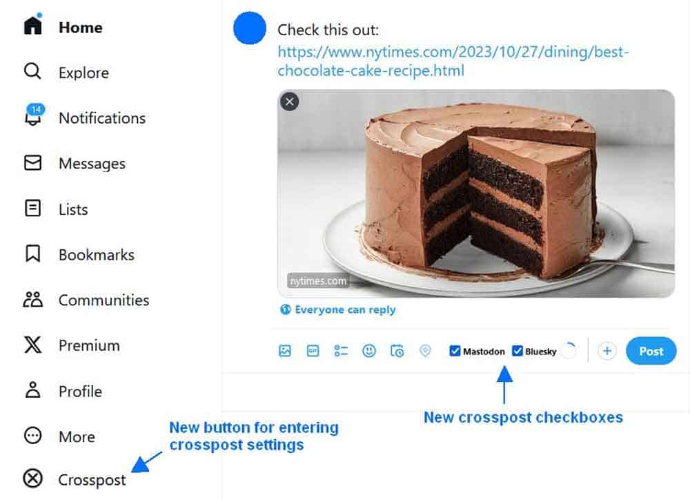 twitter-to-bsky：Twitter/X跨平台同步脚本：一键发布至Bluesky与Mastodon
