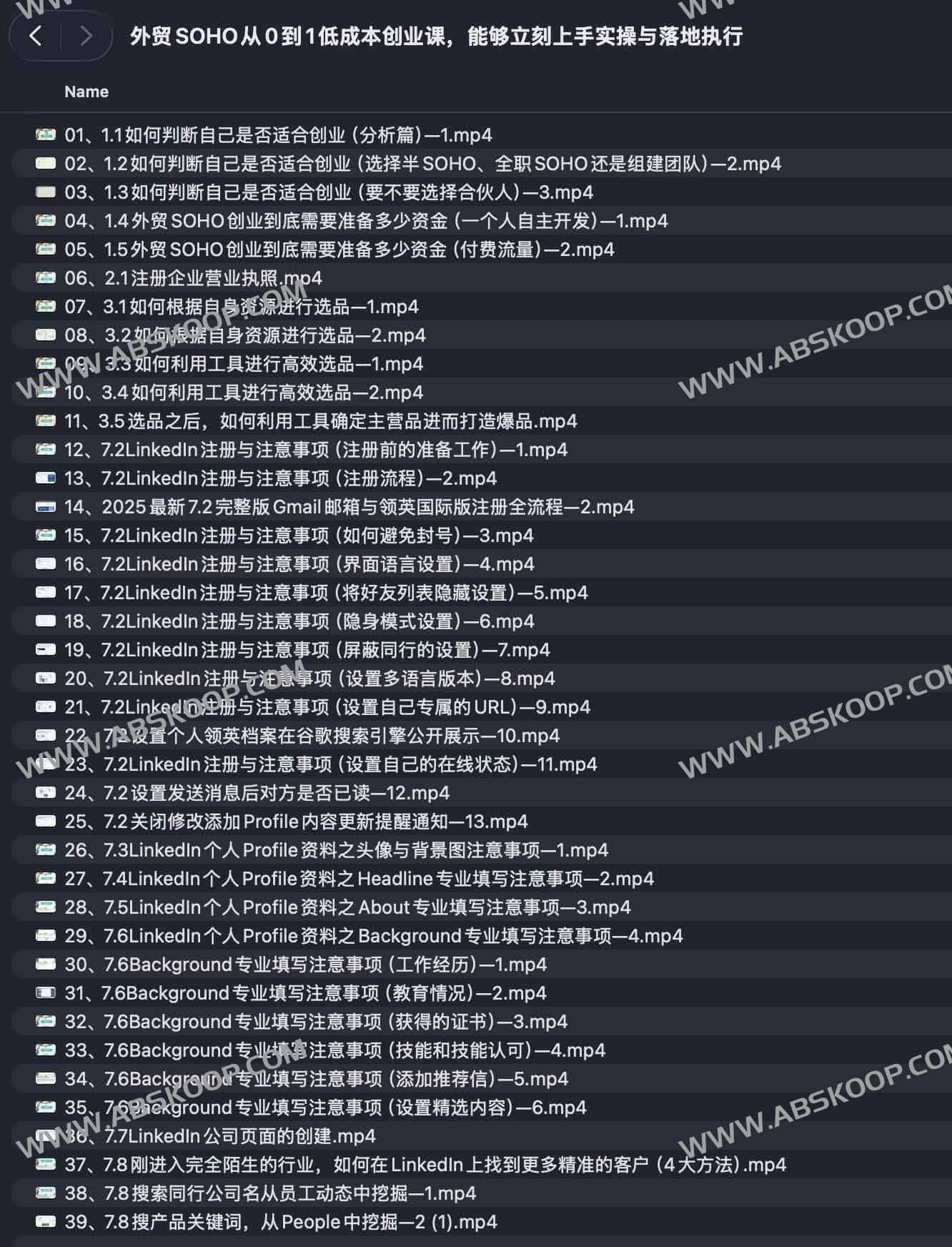 外贸SOHO从0到1低成本创业课,能够立刻上手实操与落地执行 1 外贸SOHO从0到1低成本创业课,能够立刻上手实操与落地执行