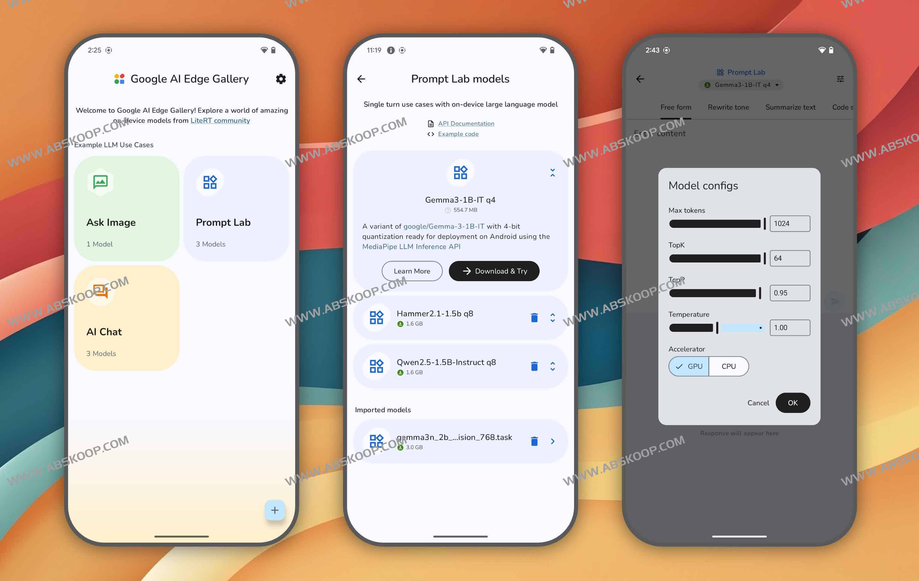 Google AI Edge Gallery:在手机端离线体验生成式 AI 1 Google AI Edge Gallery:在手机端离线体验生成式 AI