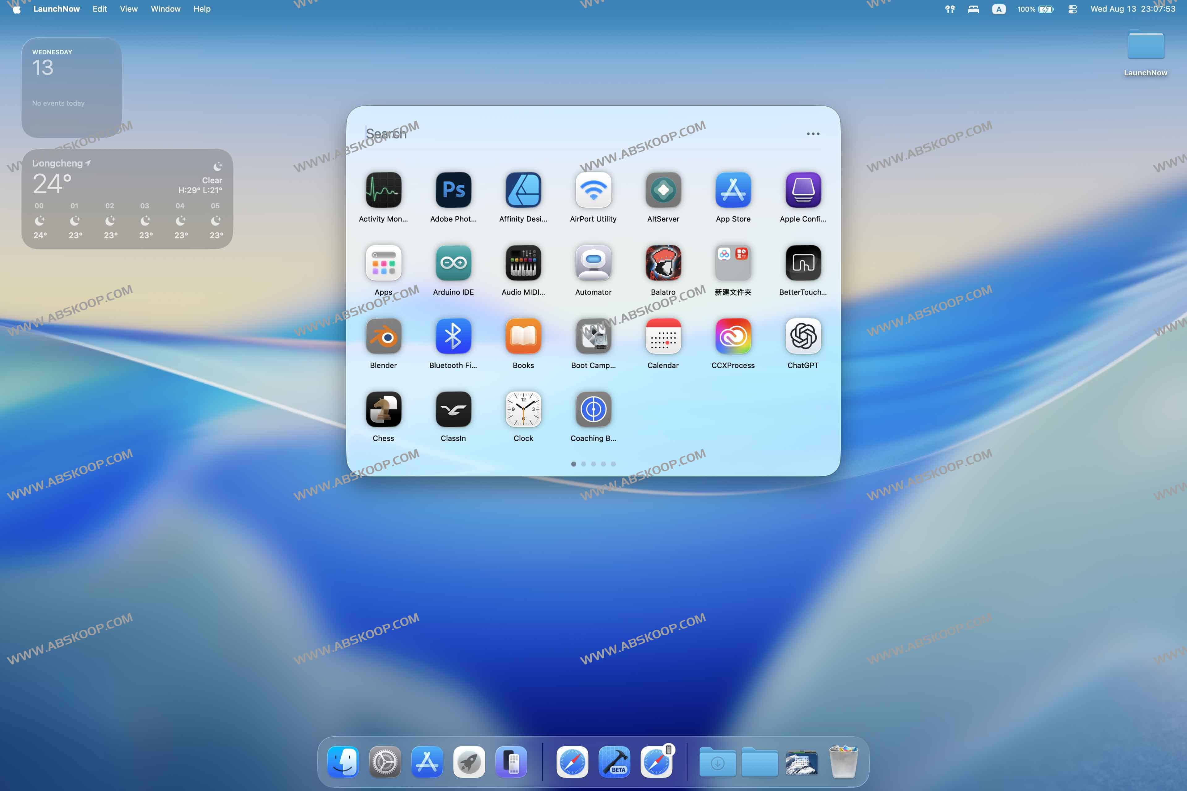 LaunchNow:MacOS Tahoe 替代 Launchpad启动器 应用程序 1 LaunchNow:MacOS Tahoe 的启动器替代 Launchpad 应用程序