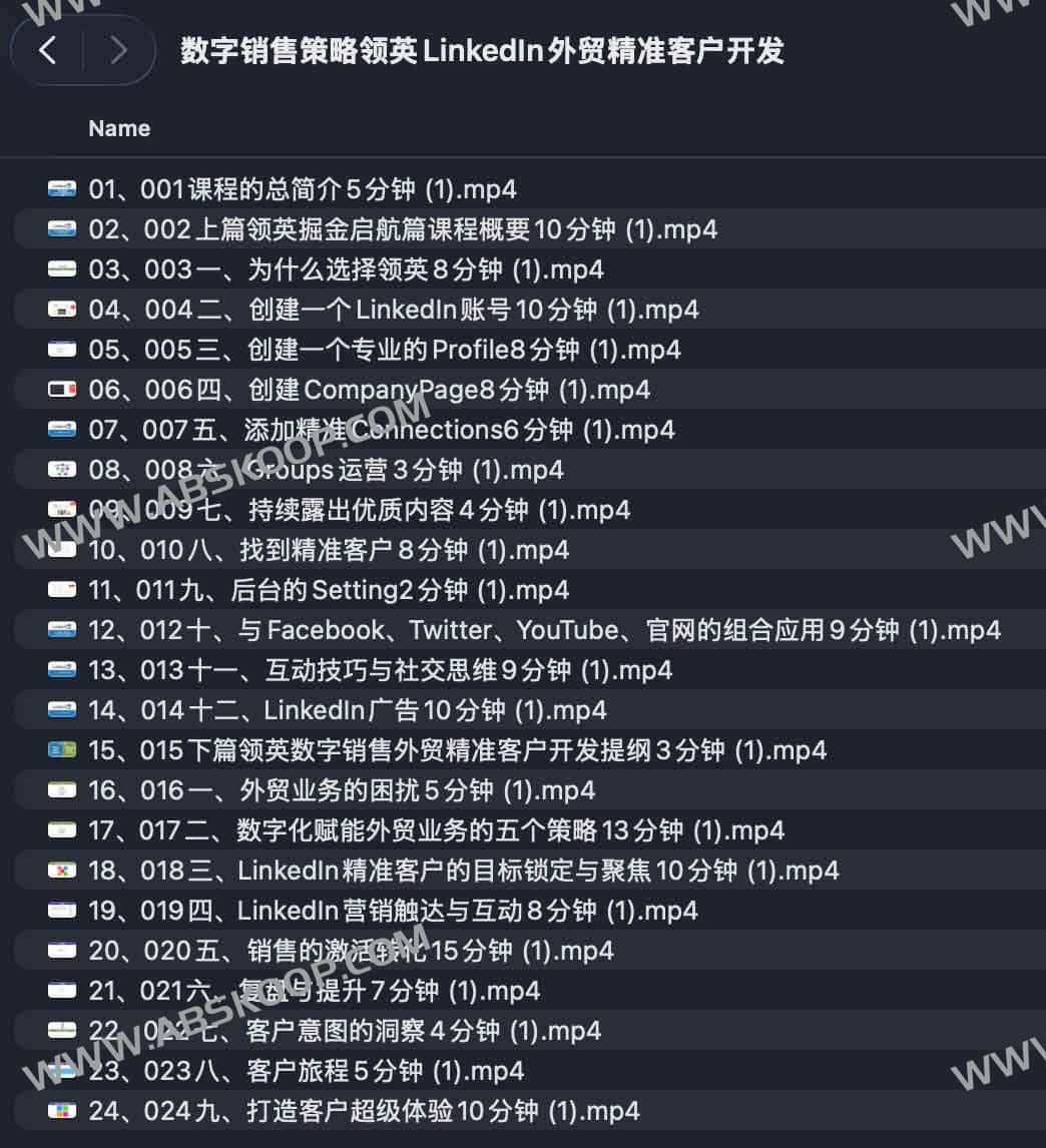 数字销售策略领英LinkedIn外贸精准客户开发