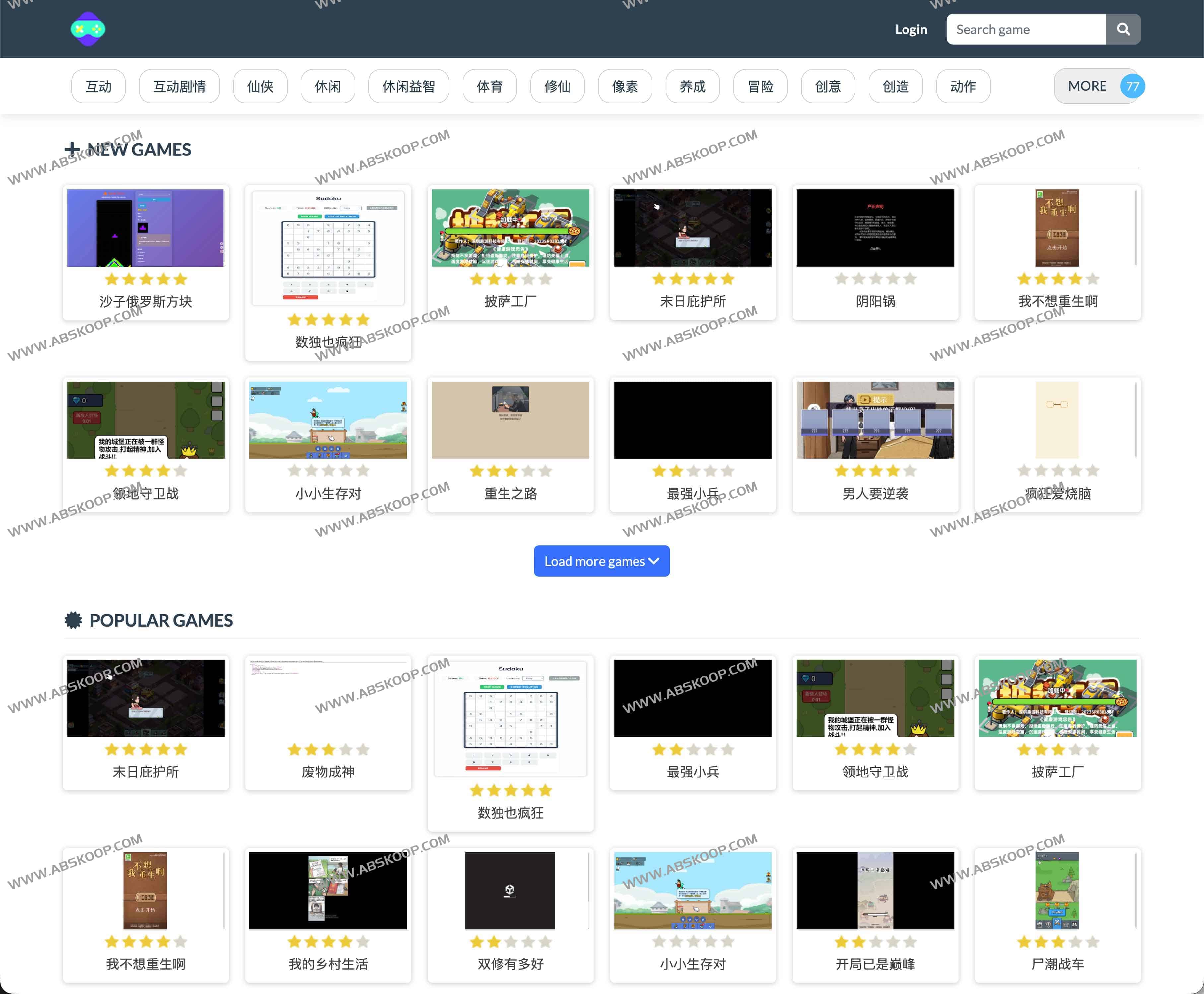 Hack-Games 在线小游戏平台:手机电脑一键畅玩热门小游戏 1 Hack-Games 在线小游戏平台:免广告打扰,手机电脑一键畅玩热门小游戏